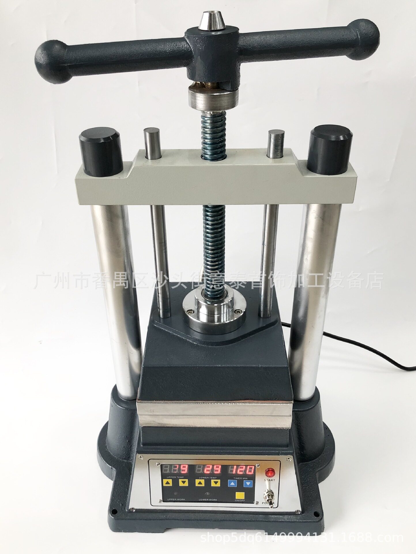 8X8数控自动压模机压胶膜蜡模珠宝首饰加工压模注蜡器材