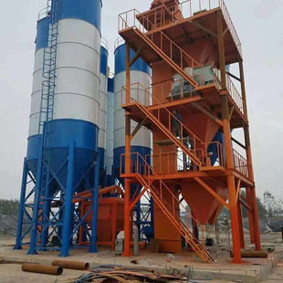 混泥土搅拌站 建筑工程用干粉砂浆搅拌站 移动式粉煤灰搅拌站设备