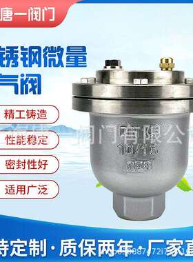 304不锈钢微量排气阀管道排气阀自动排气阀4分6分1寸DN15DN20DN25
