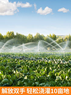 360度旋转喷灌草坪喷头洒水农用摇臂喷水器园艺园林自动灌溉系统