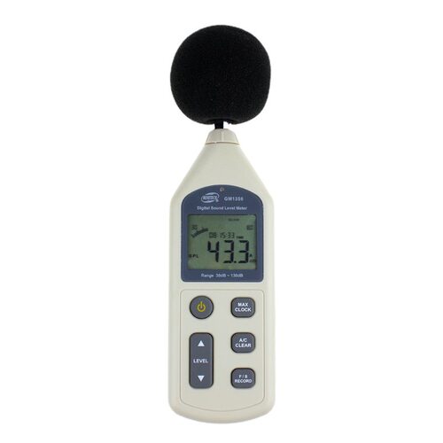 标智BENETECH数字式噪音计GM1356分贝仪声级计测声仪带USB接口