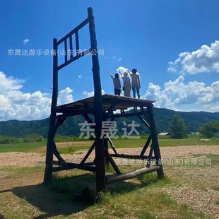 景区农庄创意策划道具巨型椅子网红拍照打卡景点