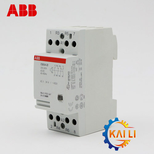 ABB建筑用接触器ESB24-22*230-240V原装正品2NO+2NC/24A现货供应