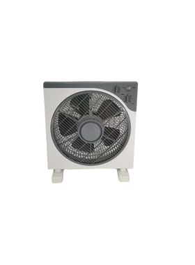 12寸白配灰色转叶扇 趴地扇