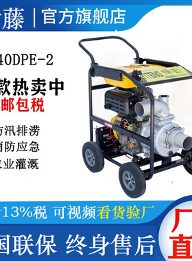 伊藤柴油机动力抽水泵防汛防洪排涝水泵YT30DPE-2、YT40DPE-2