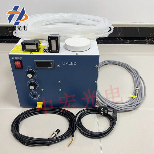 3515理光UV平板打印机G5/G6在线式UV喷码机 LED蓝紫光固化光油灯