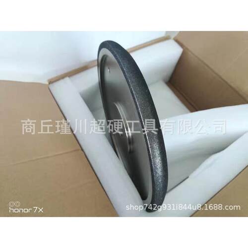 客户订购12英寸电镀CBN砂轮用于打磨WM10/30角度带锯条