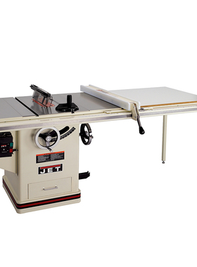 美国JET豪华型Xacta台锯木工精密锯床专业级圆锯机10寸锯片50