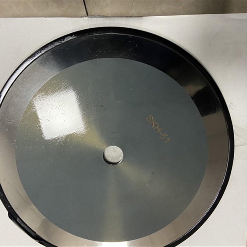 圆刀片胶带薄膜纸管切布高速钢分切大圆刀白钢分切圆刀片钨钢圆刀