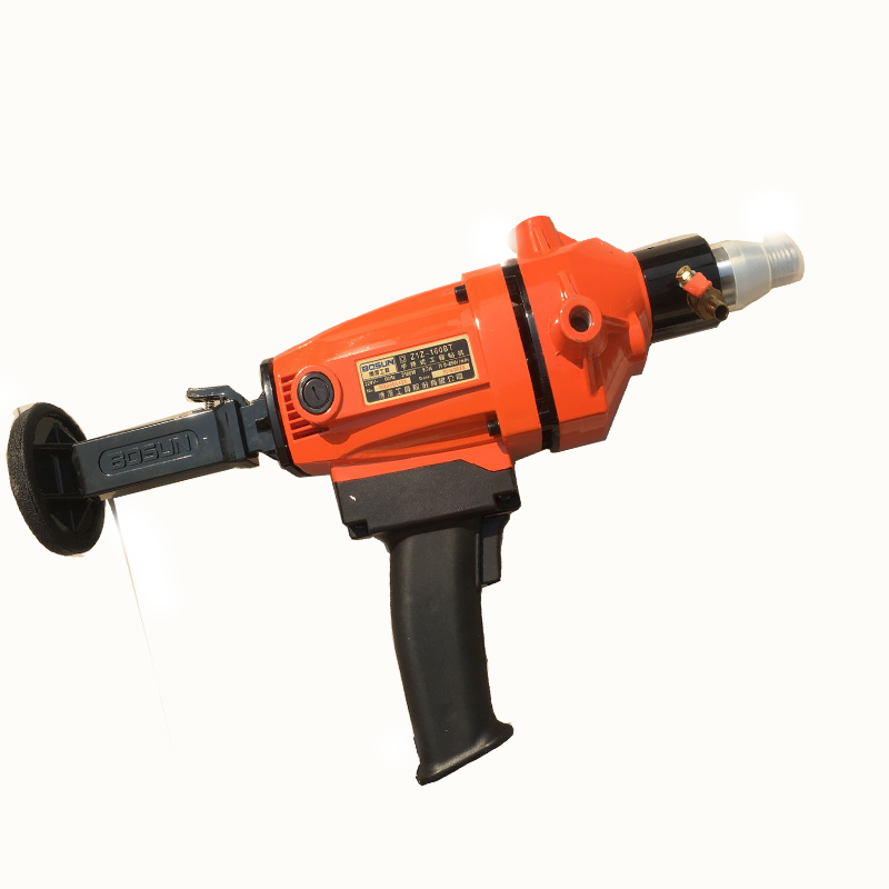 博深手持水钻机无水封110B 130B 160B调速工程空调钻金刚石钻孔机