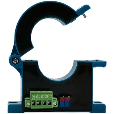 爆品交流电流变送器420ma010v05v霍尔交流变直流电量电压传感器品