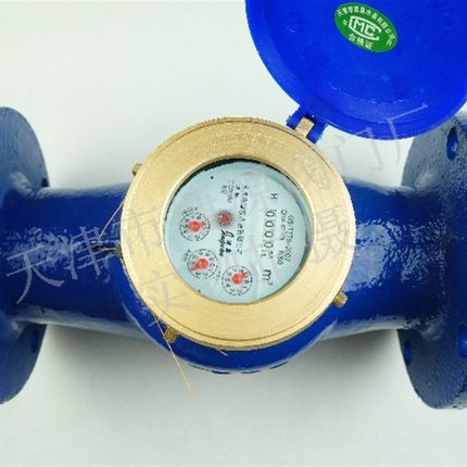 天津旋翼式法兰水表工业数字冷水表热水表 DN50/65/80/100 2寸