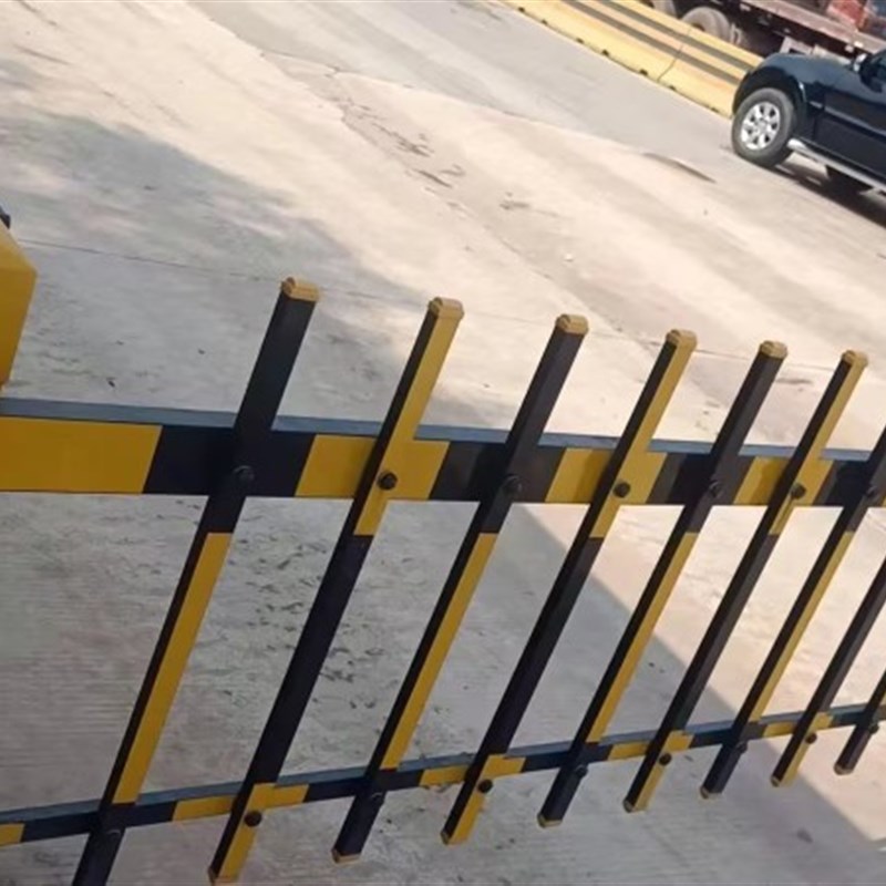 道闸栅栏杆科拓威捷快红百门盛铝合金小区停车场禁配件停车富士