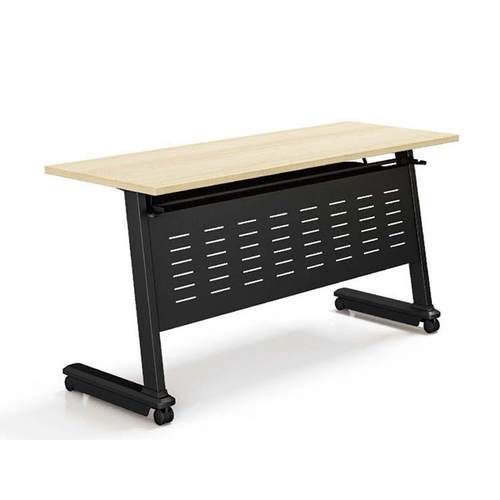 学生培训桌小型会议桌拼接组合椭圆形折叠桌长条桌听课桌可折叠