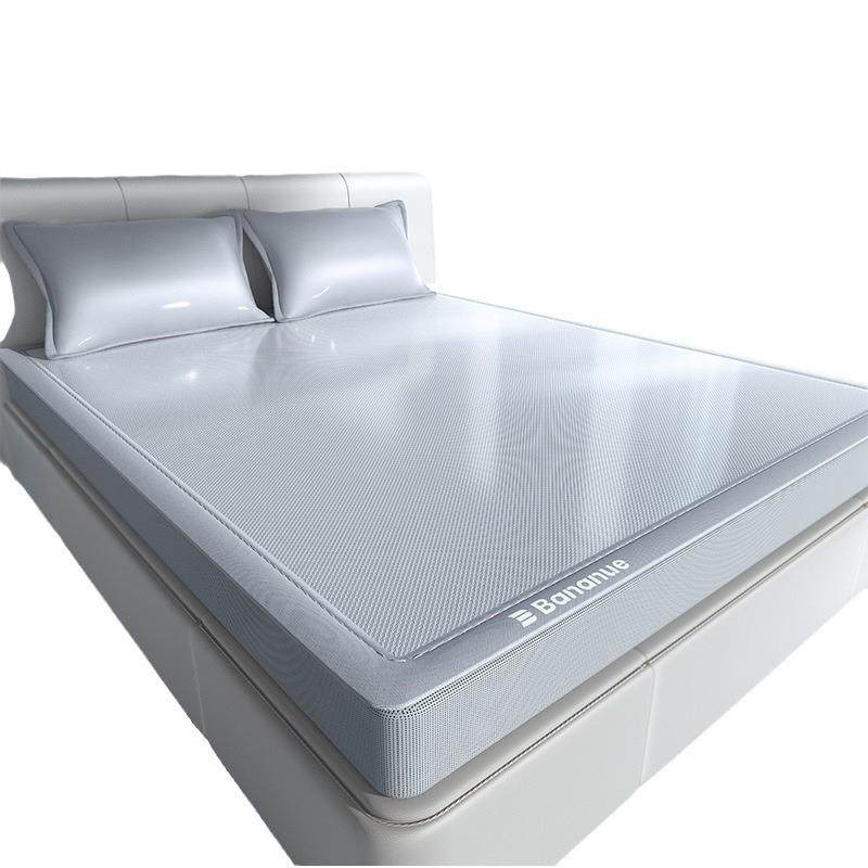 2024新款夏季冰丝凉席可机洗凉席夏天席子床单母婴级床笠床垫,床上用品,冰丝席,淘宝优惠券,粉丝福利购,淘宝优惠卷