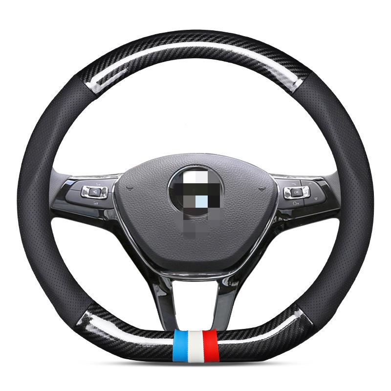 适用于英菲尼迪方向盘套QXQ50QX6QX80Q507LQ50LF80408X3四季真皮
