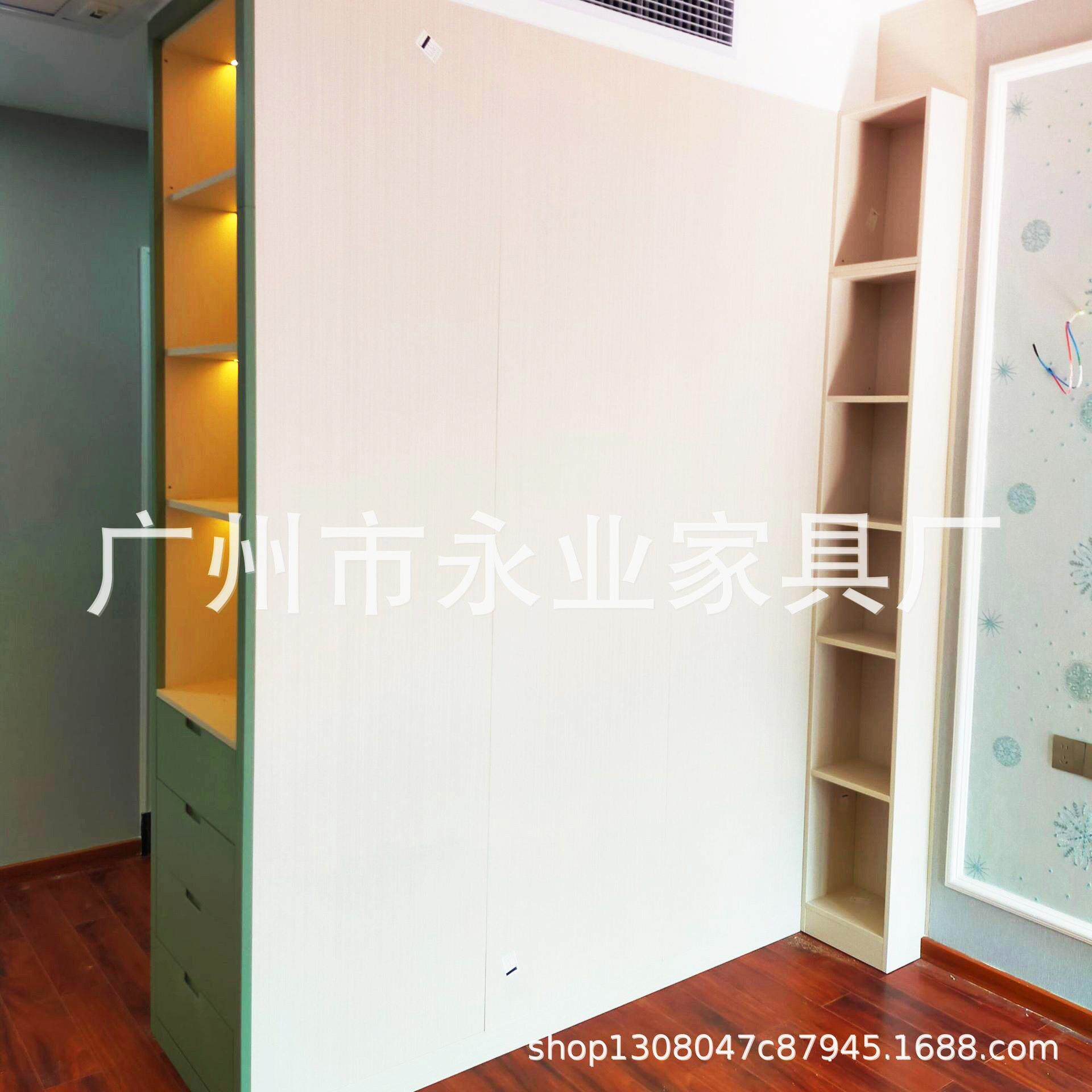 全屋定制简约现代衣柜榻榻米全实木组合柜家用家具实用整体卧室