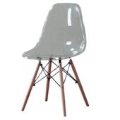 伊姆斯靠背椅郁金香塑料现代简约家用餐椅休闲椅家具现代简约餐椅