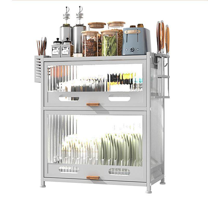 碗碟收纳柜厨房置物碗架台面碗筷防尘双层碗架沥水柜沥水碗碟架,厨房/烹饪用具,抹布架/厨房清洁收纳架,淘宝优惠券,粉丝福利购,淘宝优惠卷