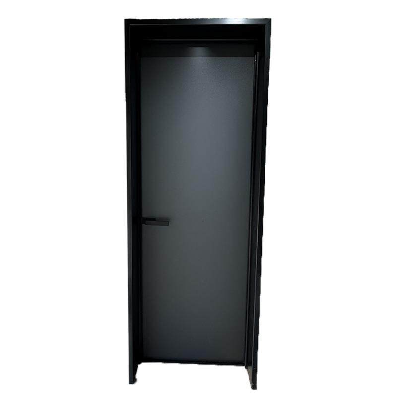 铝合金卫生间门法式复古玻璃门客厅阳台极窄厕所门家用厨房门