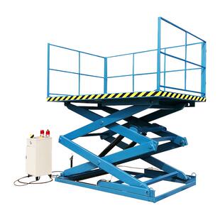 工厂固定剪叉式升降平台电动液压升降机仓库车间装卸货物举升机