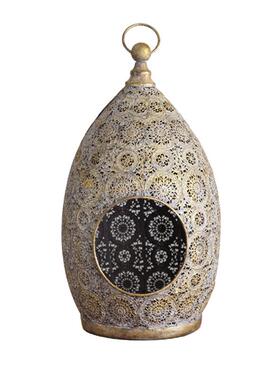 美式镂空烛台复古做旧民宿餐桌工艺客厅摆件婚庆烛光晚餐摄影道具