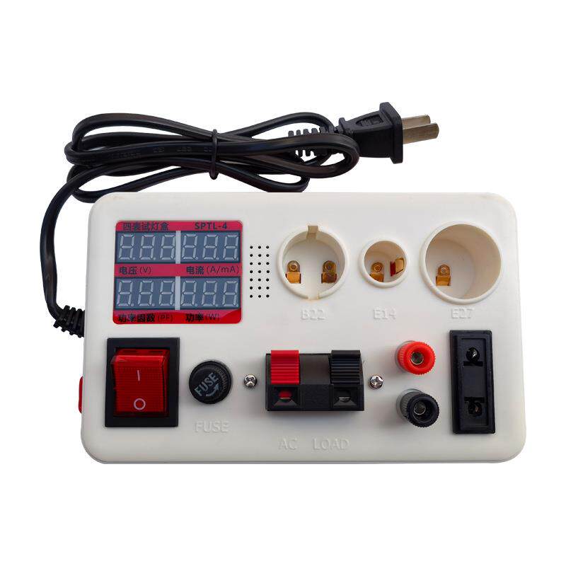 LED功率测试仪快速试灯夹球泡瓦数测量灯饰灯具电参数功率表