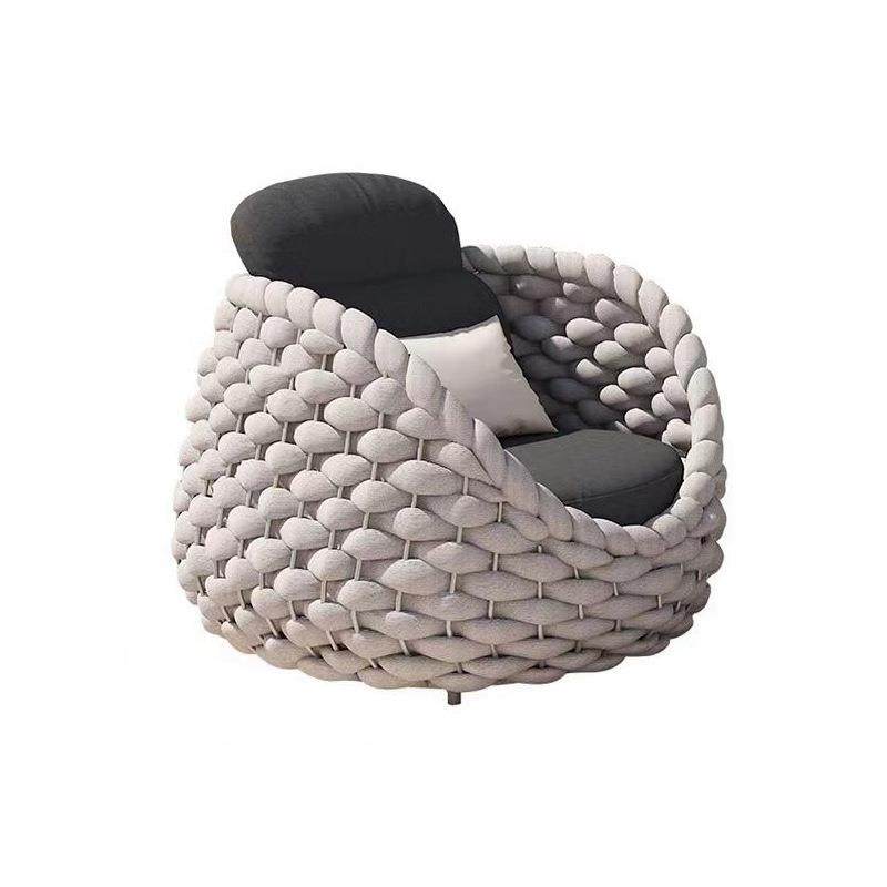 户外藤编绳编沙发组合庭院室外别墅民宿花园露台北欧露天沙发家具,住宅家具,户外沙发,淘宝优惠券,粉丝福利购,淘宝优惠卷