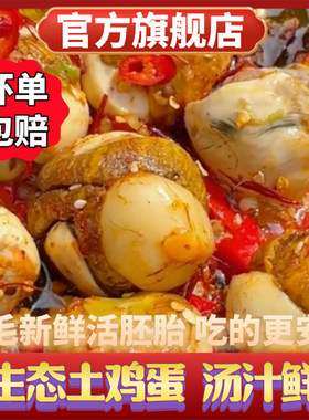商超同款活珠子五香味毛蛋活珠子熟开袋即食香辣毛鸡蛋官方旗舰店