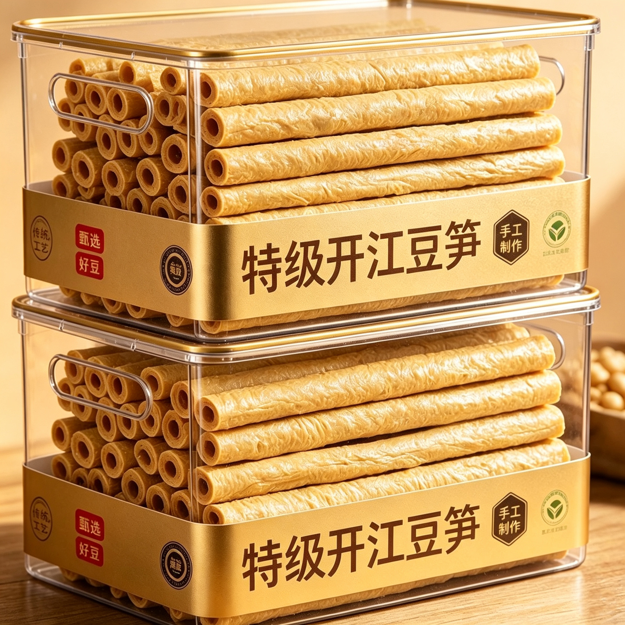 正宗开江豆笋纯手工四川传统土特产豆筋豆棒豆杆棒腐竹官方旗舰店