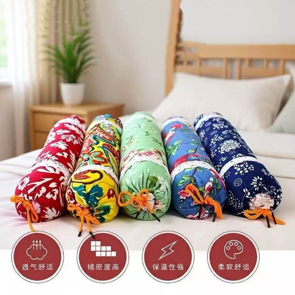 颈椎枕矫正保健枕头艾草改善睡眠圆柱形养生枕,床上用品,功能枕/保健枕/养生枕,淘宝优惠券,粉丝福利购,淘宝优惠卷