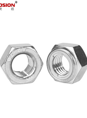 304不锈钢 金属锁紧螺母 防松螺母DIN980M/M5M6M8M10M12M14M16M20