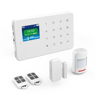 无线门窗防盗报警器家用店铺防盗GSM红外线无线安防系统 G18