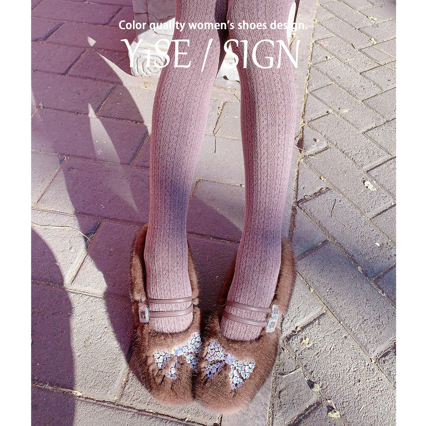 法式复古玛丽珍毛毛鞋女冬加绒2025新款一字带水钻绝美高跟鞋粗跟,女鞋,玛丽珍鞋,淘宝优惠券,粉丝福利购,淘宝优惠卷