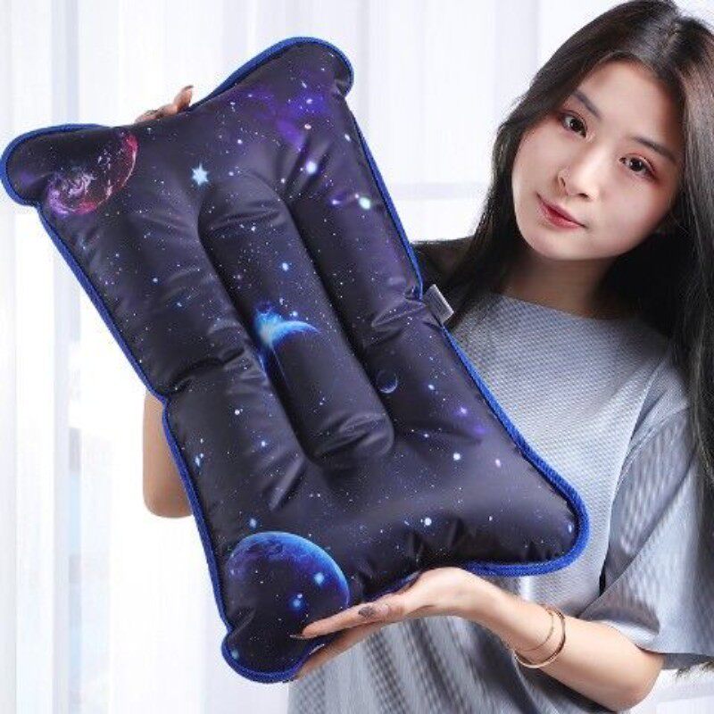 冰枕冰垫冰枕头儿童成人水枕头夏季充气注水降温冰枕午睡冰凉枕头