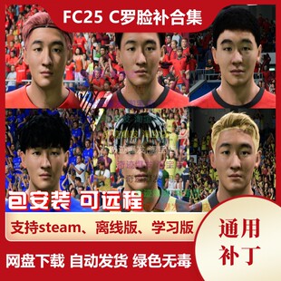 FC25 韦世豪脸补合集 6款面补包 各赛季脸型面部补丁 不含游戏