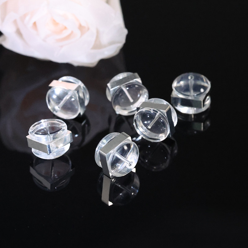 正方形金属可刻字套汉堡耳堵