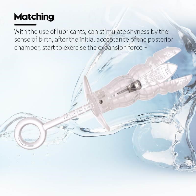 Inflatable Anal Plug Butt Dilator Vaginal Expander Sex Toys