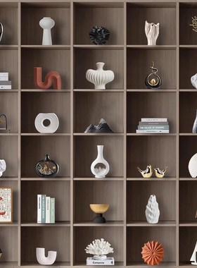 新中式摆件轻奢创意办公室客厅酒柜家居装饰品电视柜桌面摆设