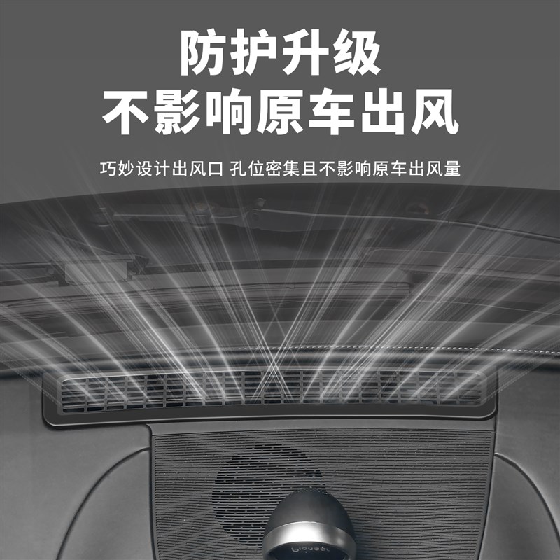 适用23-25款GLC260改装仪表台出风口防护罩GLC300L内饰车用品