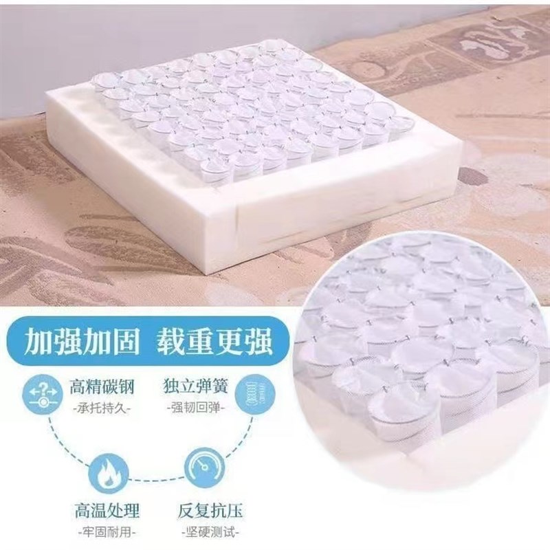 定制海绵垫沙发坐垫加硬弹簧座垫垫子四季通用定做替换实木沙发垫