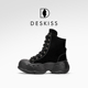 2026春季 小众不撞款 新款 DESKISS女鞋 百搭厚底老爹鞋 女款 高帮鞋 女