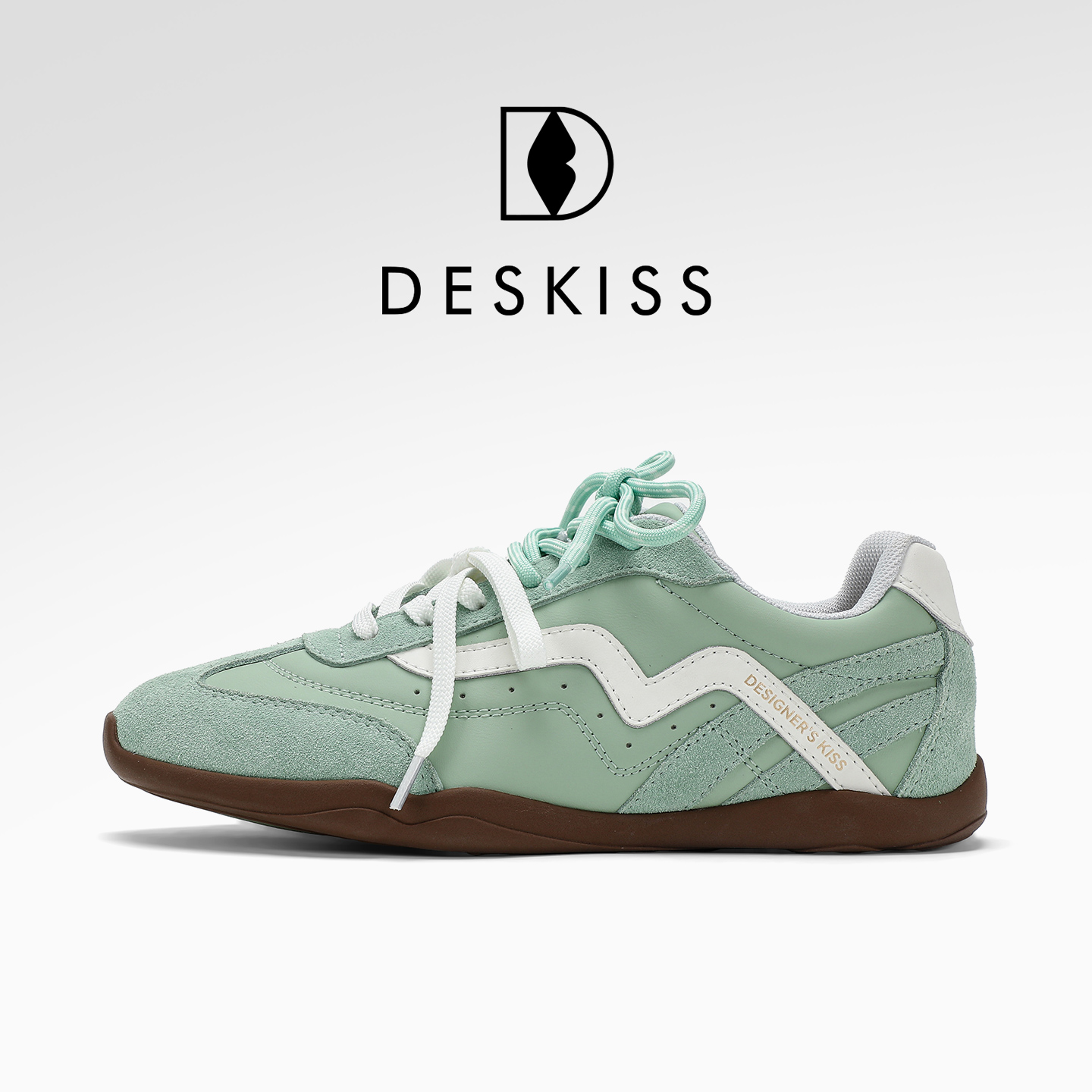 德训鞋真皮时尚小众不撞款板鞋