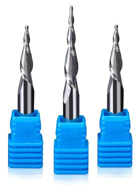 豪HRC55度球头铣金属浮雕度刀数控斜合金铣刀锥刀度铝用沪球头刀