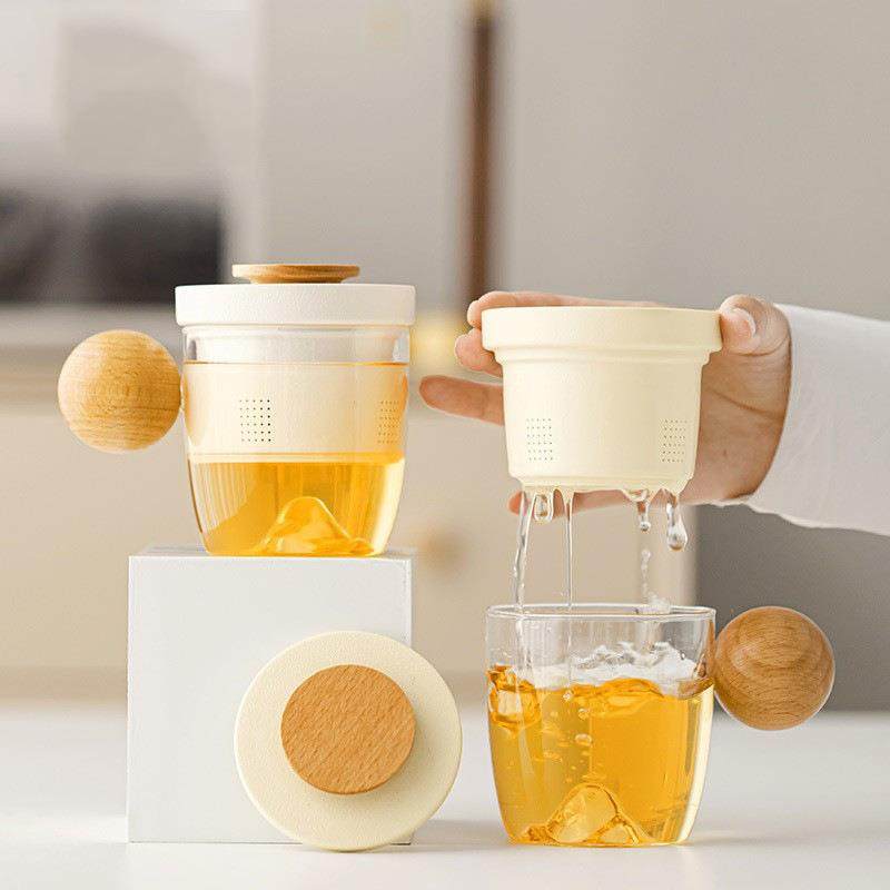 宁暄空分泡茶杯简约茶水杯子晴玻璃杯陶AL803431瓷带盖过滤离水杯,餐饮具,茶杯,淘宝优惠券,粉丝福利购,淘宝优惠卷