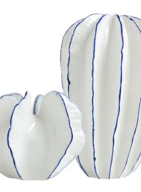 代风干仿品真RBU水果工艺小口花瓶创意陶瓷花花插家居现生活园艺