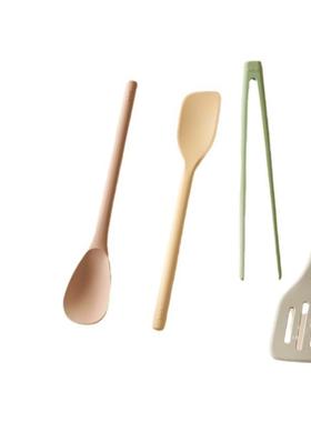 kimsc胶ook彩虹磁吸硅铲勺套不粘装专用铲SHU子厨锅具家用锅铲炒