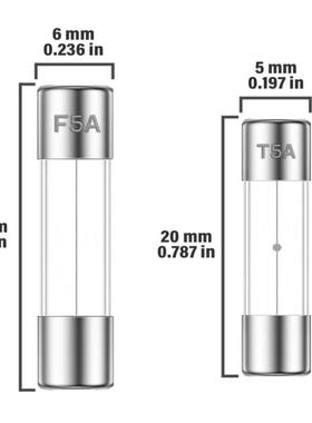 A200件快慢玻璃保险丝组合762件套5X20MM6X30TF1A2A510A15A20A