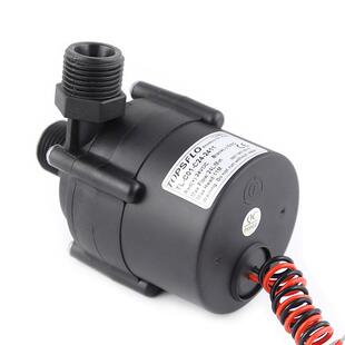 直流无刷水泵DC12V24V低音运行增压循环水泵TOPSFLO无刷离心泵