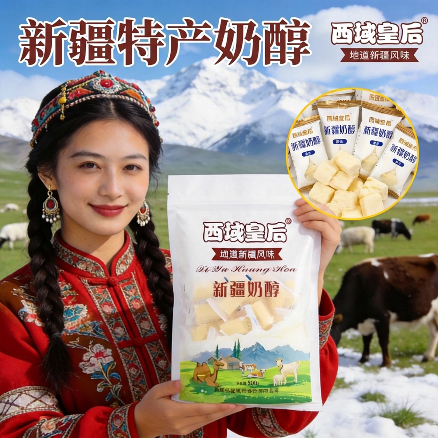 【回头客10w+】新疆西域皇后奶醇